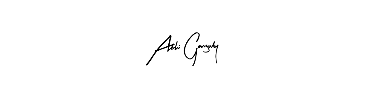 This is the best signature style for the Abhi Ganguly name. Also you like these signature font (Arty Signature). Mix name signature. Abhi Ganguly signature style 8 images and pictures png