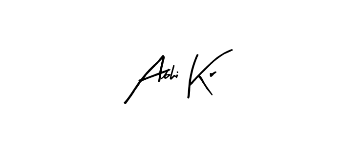 You can use this online signature creator to create a handwritten signature for the name Abhi Kr. This is the best online autograph maker. Abhi Kr signature style 8 images and pictures png