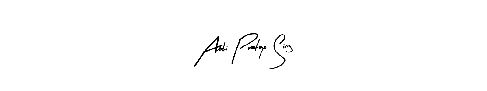 Design your own signature with our free online signature maker. With this signature software, you can create a handwritten (Arty Signature) signature for name Abhi Pratap Sing. Abhi Pratap Sing signature style 8 images and pictures png