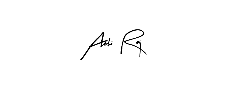 Design your own signature with our free online signature maker. With this signature software, you can create a handwritten (Arty Signature) signature for name Abhi Raj. Abhi Raj signature style 8 images and pictures png