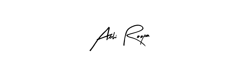 Also You can easily find your signature by using the search form. We will create Abhi Roopa name handwritten signature images for you free of cost using Arty Signature sign style. Abhi Roopa signature style 8 images and pictures png