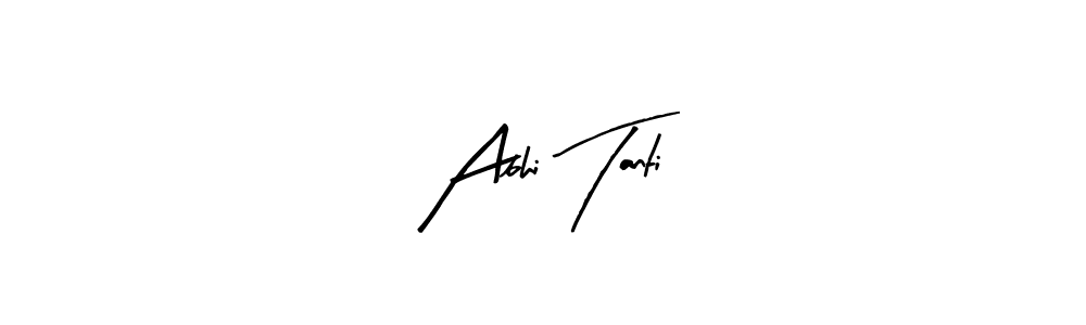 How to Draw Abhi Tanti signature style? Arty Signature is a latest design signature styles for name Abhi Tanti. Abhi Tanti signature style 8 images and pictures png