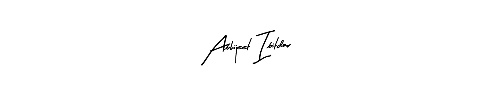 Design your own signature with our free online signature maker. With this signature software, you can create a handwritten (Arty Signature) signature for name Abhijeet Ibitdar. Abhijeet Ibitdar signature style 8 images and pictures png