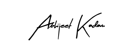 You can use this online signature creator to create a handwritten signature for the name Abhijeet Kadam. This is the best online autograph maker. Abhijeet Kadam signature style 8 images and pictures png