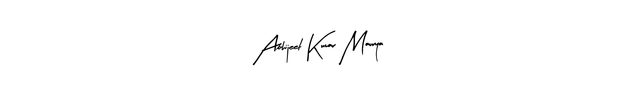 Also we have Abhijeet Kumar Maurya name is the best signature style. Create professional handwritten signature collection using Arty Signature autograph style. Abhijeet Kumar Maurya signature style 8 images and pictures png