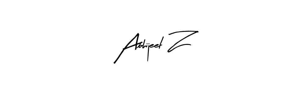 Create a beautiful signature design for name Abhijeet Z. With this signature (Arty Signature) fonts, you can make a handwritten signature for free. Abhijeet Z signature style 8 images and pictures png