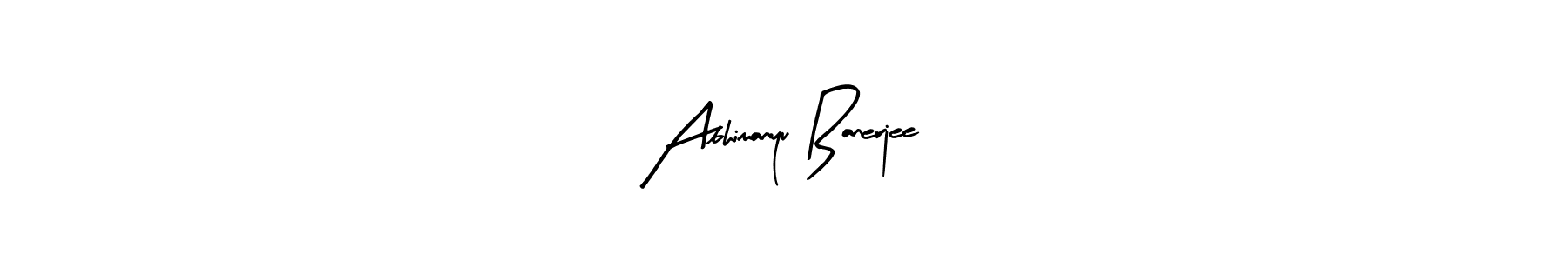 Abhimanyu Banerjee stylish signature style. Best Handwritten Sign (Arty Signature) for my name. Handwritten Signature Collection Ideas for my name Abhimanyu Banerjee. Abhimanyu Banerjee signature style 8 images and pictures png