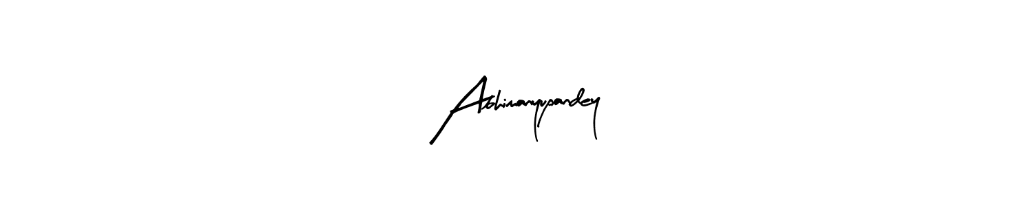 You should practise on your own different ways (Arty Signature) to write your name (Abhimanyupandey) in signature. don't let someone else do it for you. Abhimanyupandey signature style 8 images and pictures png