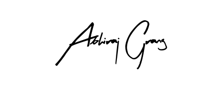 Transform the name Abhiraj Grang into a signature masterpiece using Arty Signature font. Ideal for photographers, artists, and creators looking for watermarks. Abhiraj Grang signature style 8 images and pictures png