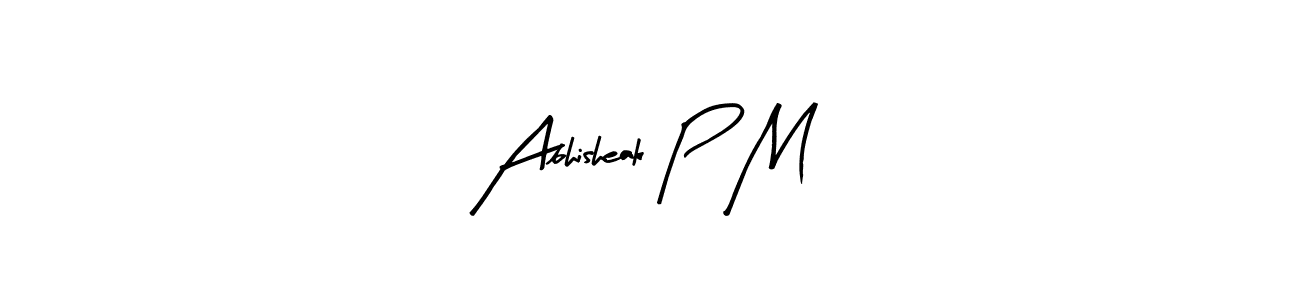 Best and Professional Signature Style for Abhisheak P M. Arty Signature Best Signature Style Collection. Abhisheak P M signature style 8 images and pictures png