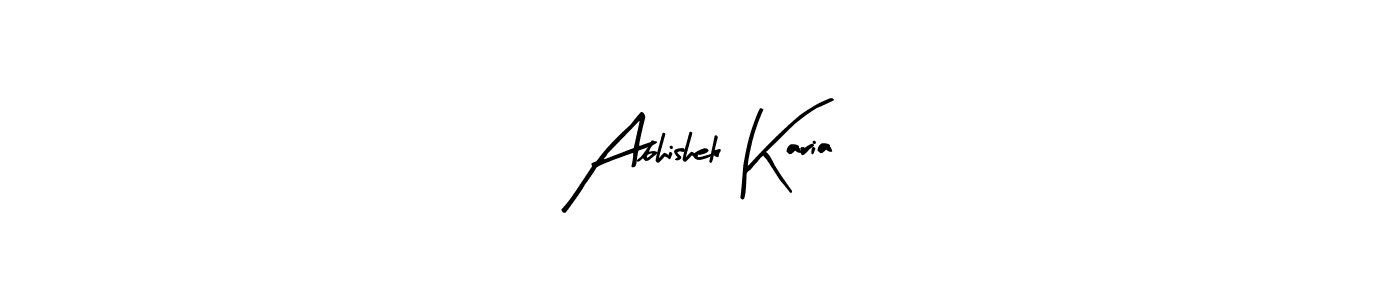 It looks lik you need a new signature style for name Abhishek Karia. Design unique handwritten (Arty Signature) signature with our free signature maker in just a few clicks. Abhishek Karia signature style 8 images and pictures png