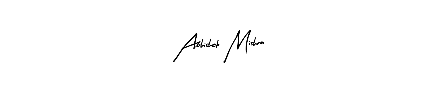 Make a beautiful signature design for name Abhishek Mishra. With this signature (Arty Signature) style, you can create a handwritten signature for free. Abhishek Mishra signature style 8 images and pictures png