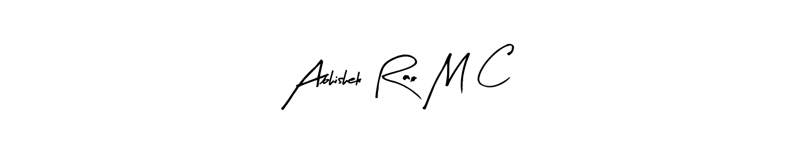 Best and Professional Signature Style for Abhishek Rao M C. Arty Signature Best Signature Style Collection. Abhishek Rao M C signature style 8 images and pictures png