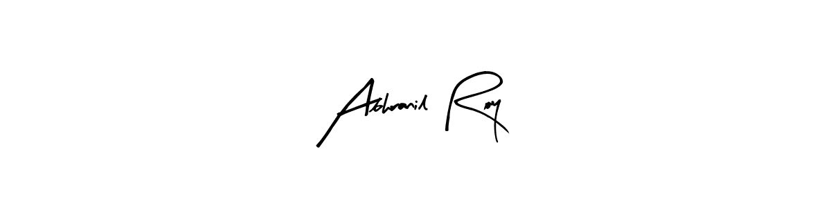 Abhranil Roy stylish signature style. Best Handwritten Sign (Arty Signature) for my name. Handwritten Signature Collection Ideas for my name Abhranil Roy. Abhranil Roy signature style 8 images and pictures png