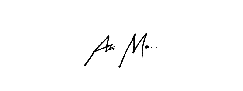 Abi Ma.. stylish signature style. Best Handwritten Sign (Arty Signature) for my name. Handwritten Signature Collection Ideas for my name Abi Ma... Abi Ma.. signature style 8 images and pictures png