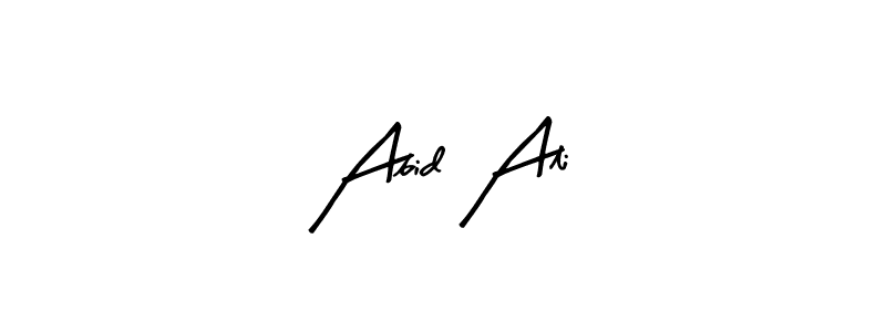 if you are searching for the best signature style for your name Abid Ali. so please give up your signature search. here we have designed multiple signature styles  using Arty Signature. Abid Ali signature style 8 images and pictures png