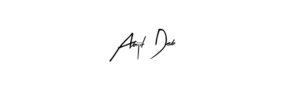 Abijit Deb stylish signature style. Best Handwritten Sign (Arty Signature) for my name. Handwritten Signature Collection Ideas for my name Abijit Deb. Abijit Deb signature style 8 images and pictures png