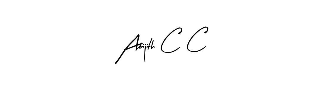 Best and Professional Signature Style for Abijith C C. Arty Signature Best Signature Style Collection. Abijith C C signature style 8 images and pictures png