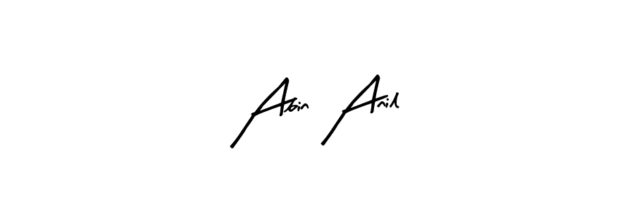 Also we have Abin Anil name is the best signature style. Create professional handwritten signature collection using Arty Signature autograph style. Abin Anil signature style 8 images and pictures png