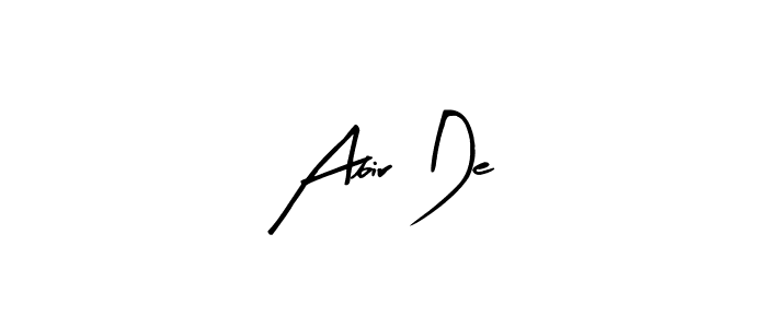 Abir De stylish signature style. Best Handwritten Sign (Arty Signature) for my name. Handwritten Signature Collection Ideas for my name Abir De. Abir De signature style 8 images and pictures png