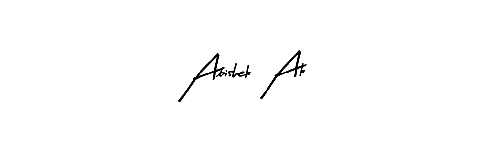 How to make Abishek Ak signature? Arty Signature is a professional autograph style. Create handwritten signature for Abishek Ak name. Abishek Ak signature style 8 images and pictures png