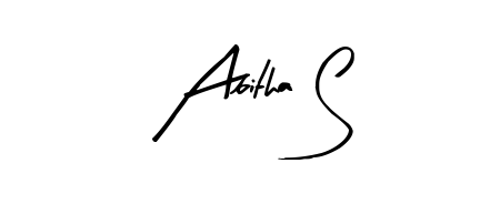 How to make Abitha S signature? Arty Signature is a professional autograph style. Create handwritten signature for Abitha S name. Abitha S signature style 8 images and pictures png