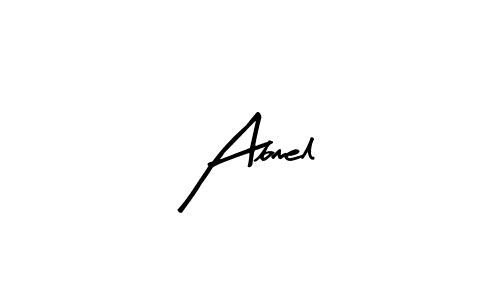 The best way (Arty Signature) to make a short signature is to pick only two or three words in your name. The name Abmel include a total of six letters. For converting this name. Abmel signature style 8 images and pictures png