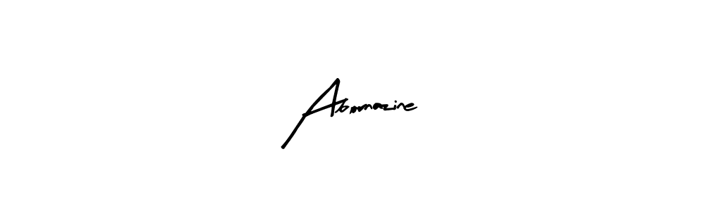 Use a signature maker to create a handwritten signature online. With this signature software, you can design (Arty Signature) your own signature for name Abornazine. Abornazine signature style 8 images and pictures png