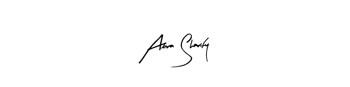 This is the best signature style for the Abra Sharify name. Also you like these signature font (Arty Signature). Mix name signature. Abra Sharify signature style 8 images and pictures png