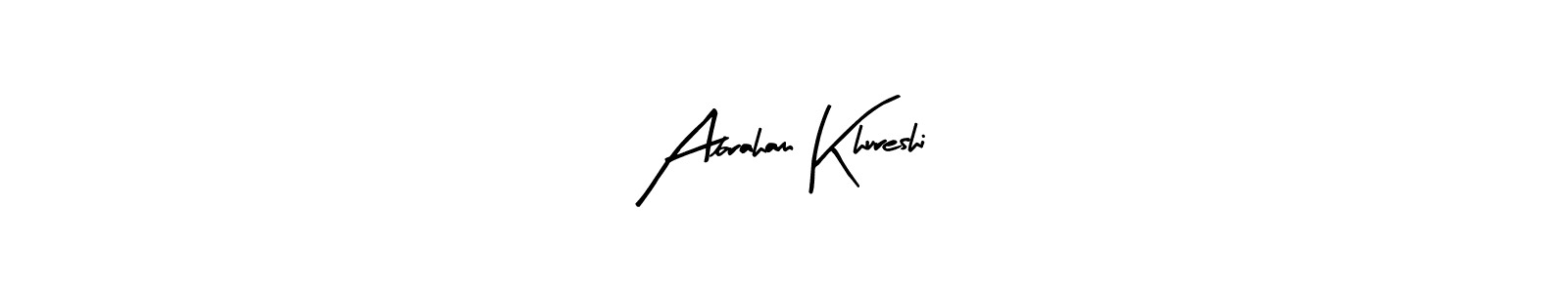 This is the best signature style for the Abraham Khureshi name. Also you like these signature font (Arty Signature). Mix name signature. Abraham Khureshi signature style 8 images and pictures png