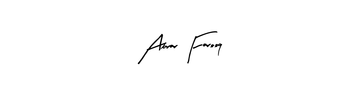The best way (Arty Signature) to make a short signature is to pick only two or three words in your name. The name Abrar Farooq include a total of six letters. For converting this name. Abrar Farooq signature style 8 images and pictures png