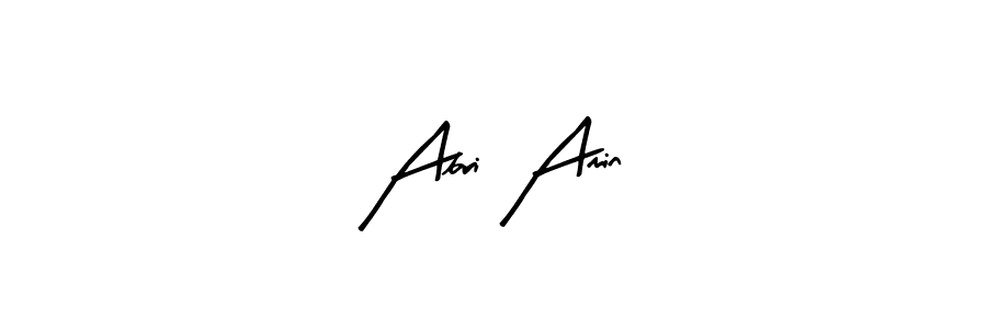 Create a beautiful signature design for name Abri Amin. With this signature (Arty Signature) fonts, you can make a handwritten signature for free. Abri Amin signature style 8 images and pictures png