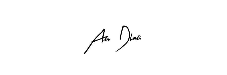 Also You can easily find your signature by using the search form. We will create Abu Dhabi name handwritten signature images for you free of cost using Arty Signature sign style. Abu Dhabi signature style 8 images and pictures png