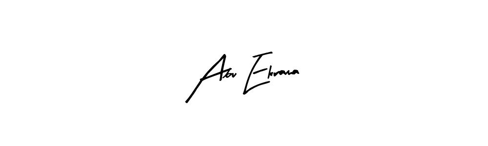 Abu Ekrama stylish signature style. Best Handwritten Sign (Arty Signature) for my name. Handwritten Signature Collection Ideas for my name Abu Ekrama. Abu Ekrama signature style 8 images and pictures png