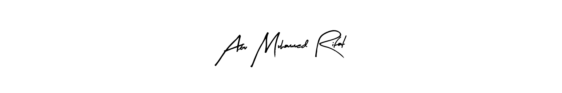 This is the best signature style for the Abu Muhammed Rifat name. Also you like these signature font (Arty Signature). Mix name signature. Abu Muhammed Rifat signature style 8 images and pictures png