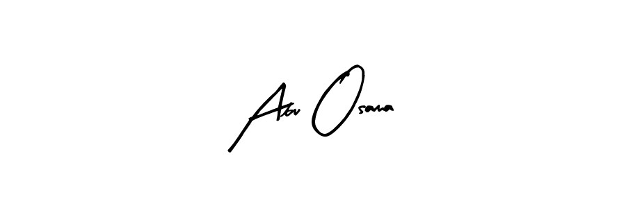 How to make Abu Osama signature? Arty Signature is a professional autograph style. Create handwritten signature for Abu Osama name. Abu Osama signature style 8 images and pictures png