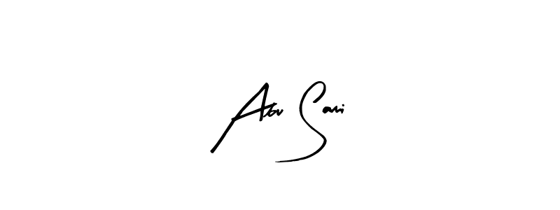Use a signature maker to create a handwritten signature online. With this signature software, you can design (Arty Signature) your own signature for name Abu Sami. Abu Sami signature style 8 images and pictures png