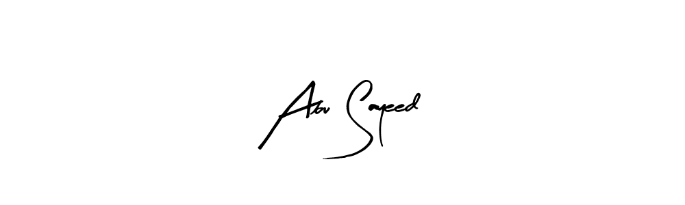 You can use this online signature creator to create a handwritten signature for the name Abu Sayeed. This is the best online autograph maker. Abu Sayeed signature style 8 images and pictures png