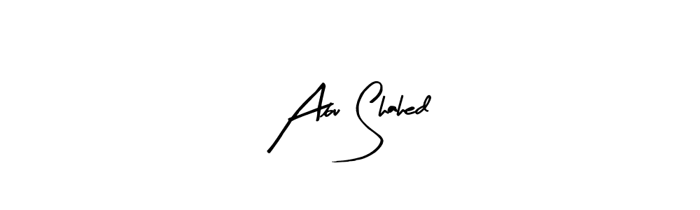 Make a beautiful signature design for name Abu Shahed. Use this online signature maker to create a handwritten signature for free. Abu Shahed signature style 8 images and pictures png