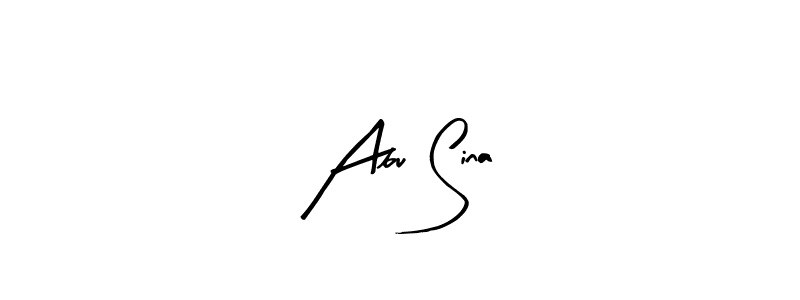 You should practise on your own different ways (Arty Signature) to write your name (Abu Sina) in signature. don't let someone else do it for you. Abu Sina signature style 8 images and pictures png