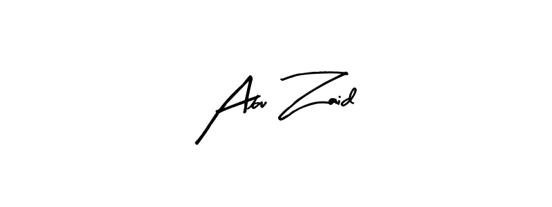 Abu Zaid stylish signature style. Best Handwritten Sign (Arty Signature) for my name. Handwritten Signature Collection Ideas for my name Abu Zaid. Abu Zaid signature style 8 images and pictures png