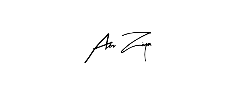 How to make Abu Ziya signature? Arty Signature is a professional autograph style. Create handwritten signature for Abu Ziya name. Abu Ziya signature style 8 images and pictures png