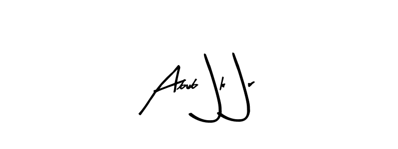 How to make Abub@k@r name signature. Use Arty Signature style for creating short signs online. This is the latest handwritten sign. Abub@k@r signature style 8 images and pictures png