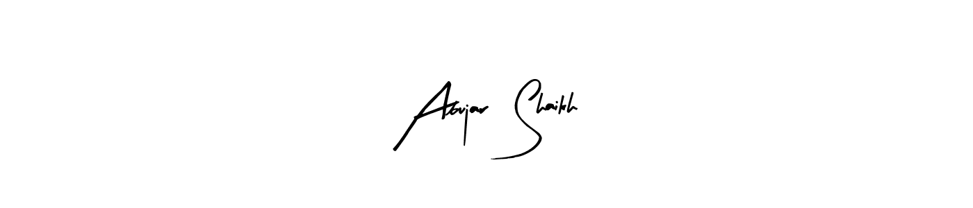 Abujar  Shaikh stylish signature style. Best Handwritten Sign (Arty Signature) for my name. Handwritten Signature Collection Ideas for my name Abujar  Shaikh. Abujar  Shaikh signature style 8 images and pictures png