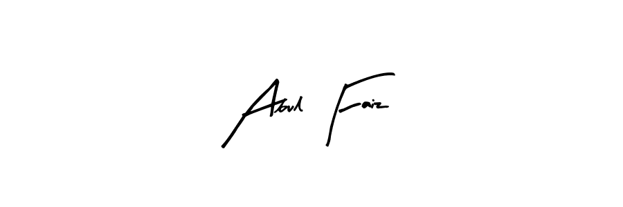 Make a beautiful signature design for name Abul Faiz. Use this online signature maker to create a handwritten signature for free. Abul Faiz signature style 8 images and pictures png