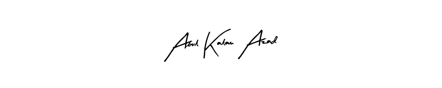 Use a signature maker to create a handwritten signature online. With this signature software, you can design (Arty Signature) your own signature for name Abul Kalam Azad. Abul Kalam Azad signature style 8 images and pictures png