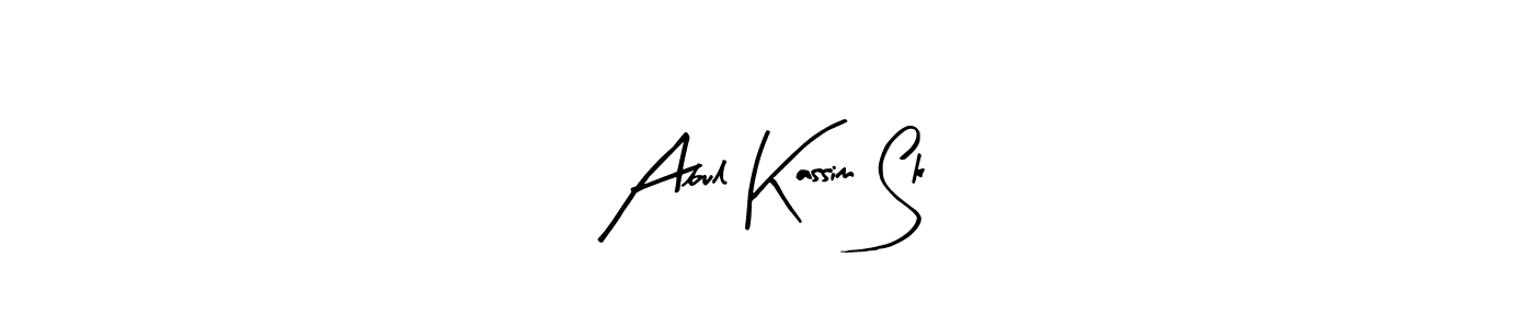 if you are searching for the best signature style for your name Abul Kassim Sk. so please give up your signature search. here we have designed multiple signature styles  using Arty Signature. Abul Kassim Sk signature style 8 images and pictures png