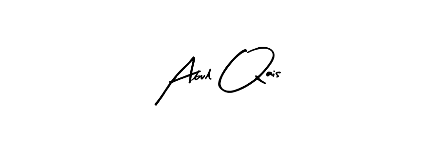 Similarly Arty Signature is the best handwritten signature design. Signature creator online .You can use it as an online autograph creator for name Abul Qais. Abul Qais signature style 8 images and pictures png