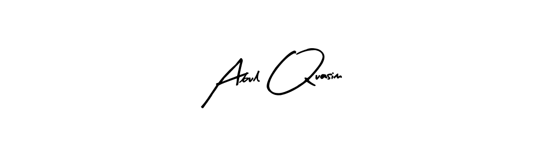 Use a signature maker to create a handwritten signature online. With this signature software, you can design (Arty Signature) your own signature for name Abul Quasim. Abul Quasim signature style 8 images and pictures png