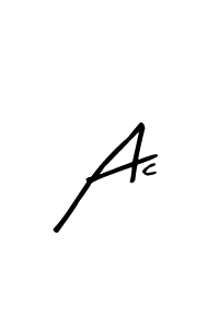 Make a beautiful signature design for name Ac. With this signature (Arty Signature) style, you can create a handwritten signature for free. Ac signature style 8 images and pictures png